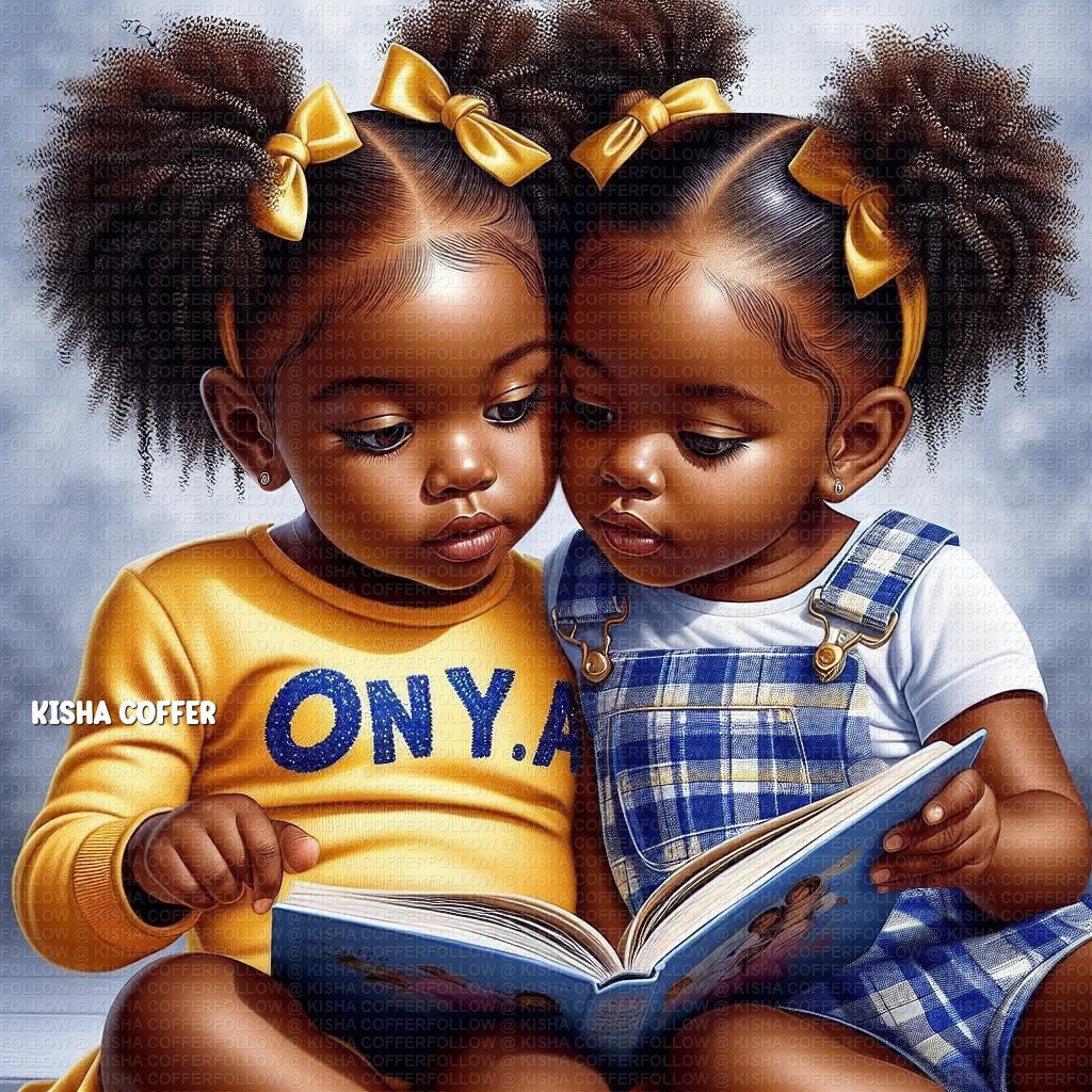 Onya Loves to Read, Children, school, melanin, High quality png