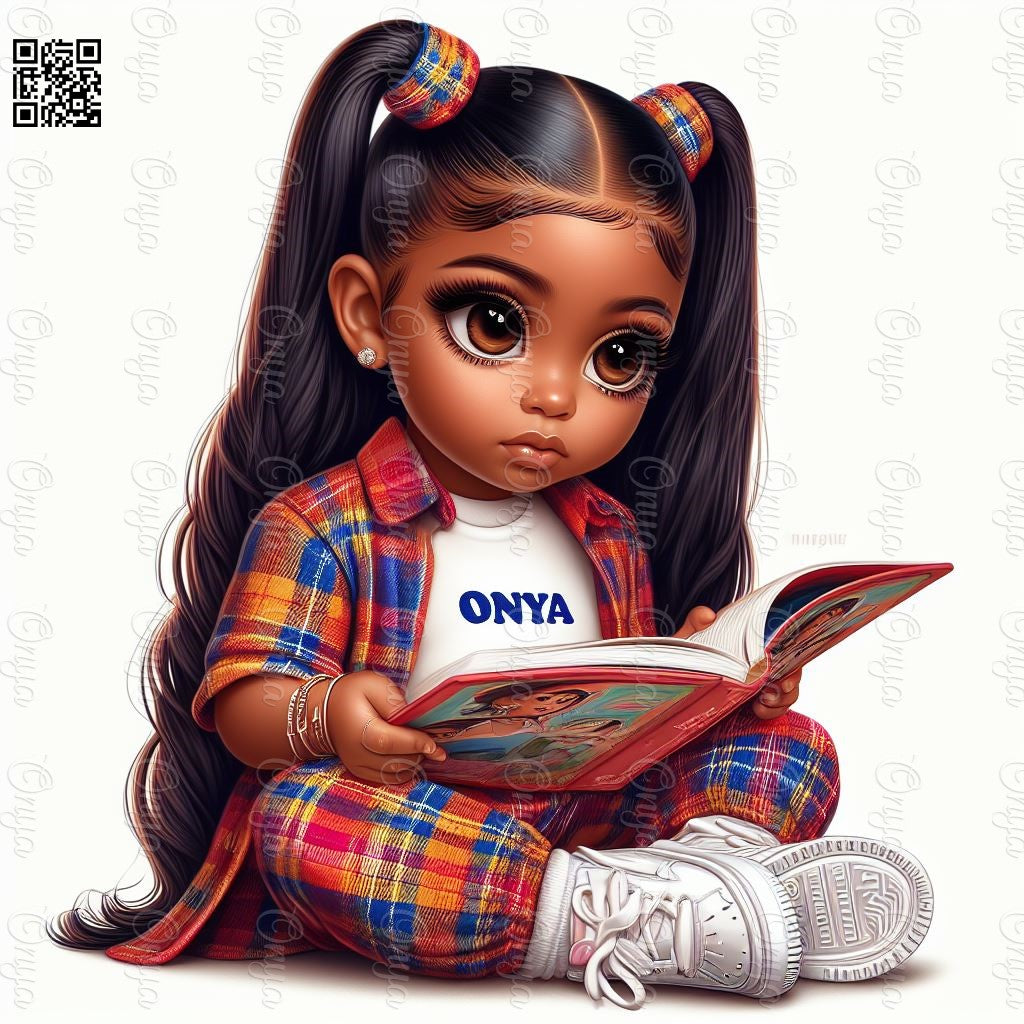 Onya Reading, Children, school, melanin, High quality png