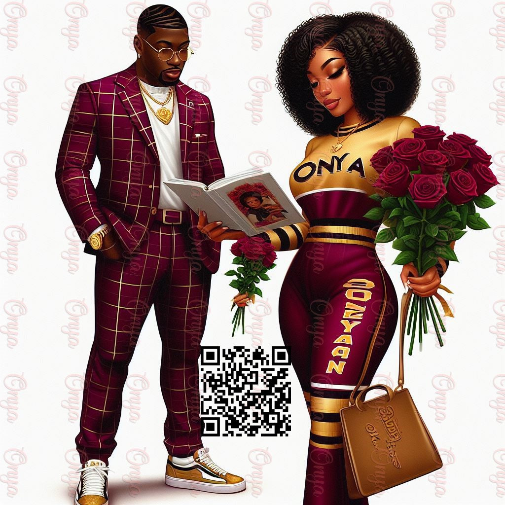 Onya Burgundy Love, melanin, High quality png