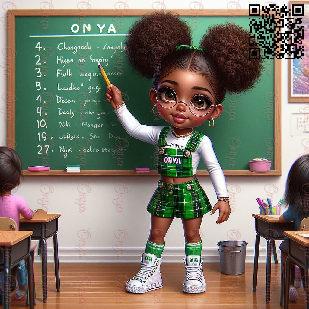 ONYA, ONYA Teaches Class, Digital Doll, teacher, school