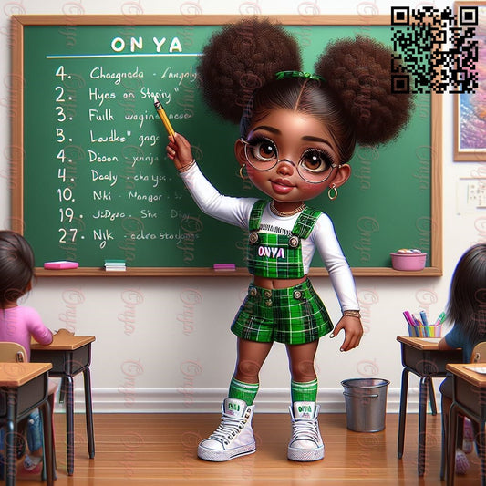 ONYA, ONYA Teaches Class, Digital Doll, teacher, school