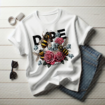 Onya, I'm Dope, She's Dope, floral, planner png, tumbler png, transfer png, sublimation, clipart, cricut, silhouette, png