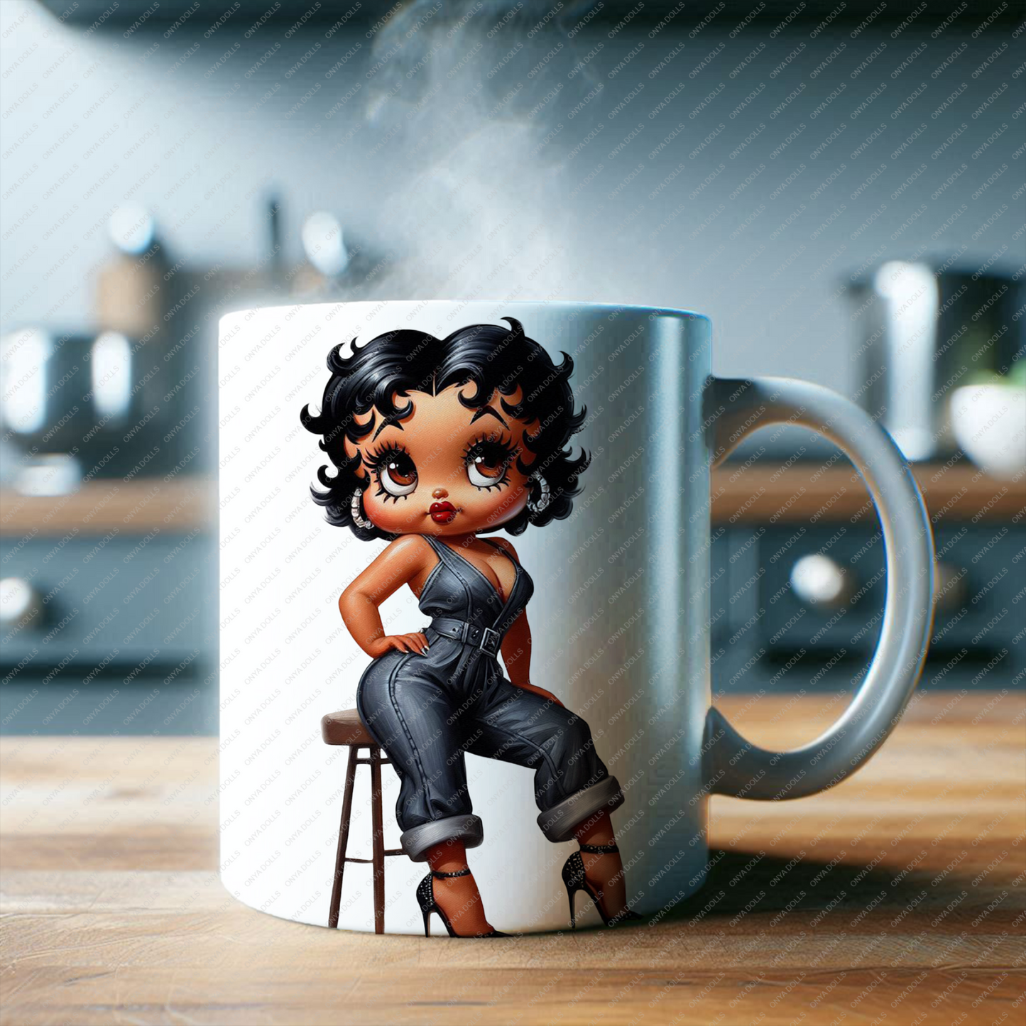 Betty Boop PNG, melanin woman, black woman, Baddie Boo