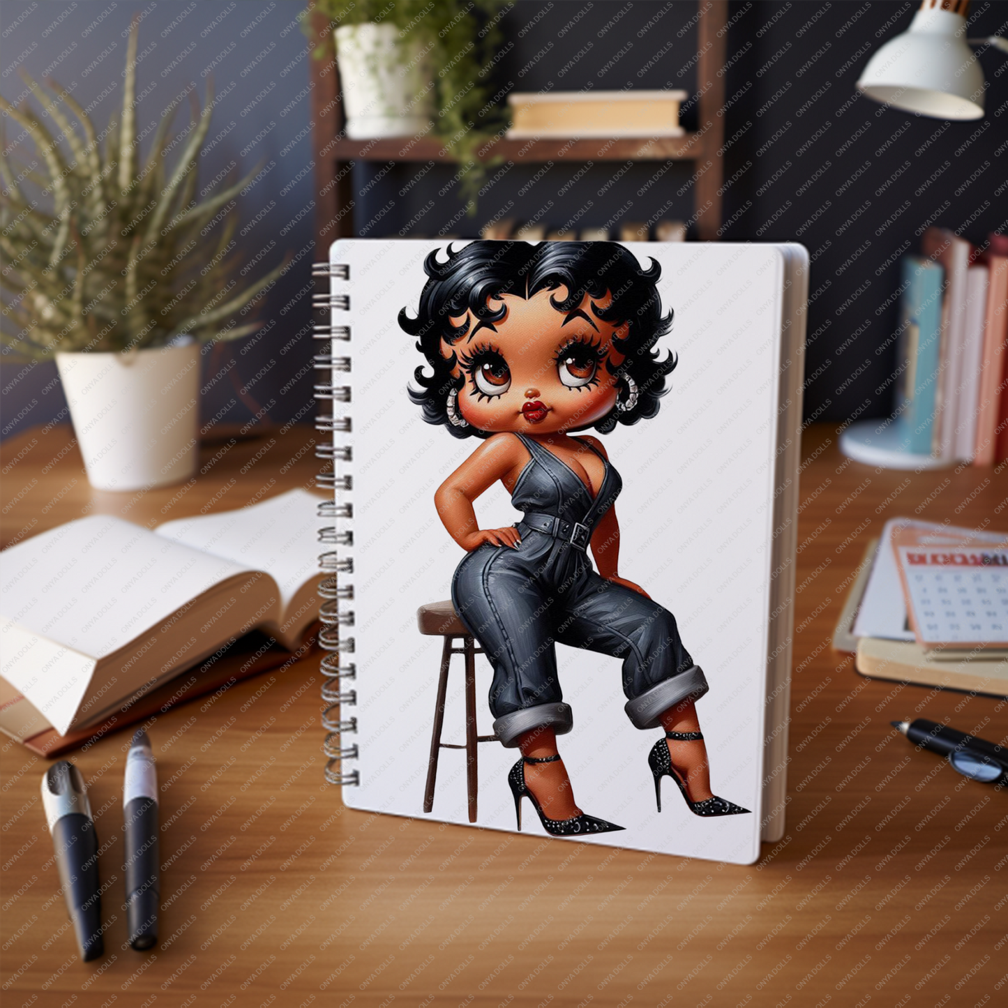 Betty Boop PNG, melanin woman, black woman, Baddie Boo