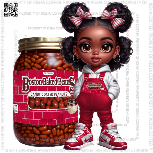 Onya loves Baked Beans, Children, melanin, dolls, High quality png