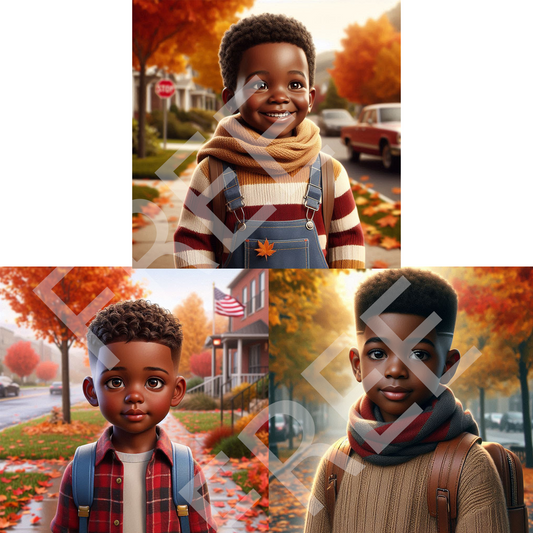 FREE DOWNLOAD, 100 FREE PNG FILES, ONYA, BOYS, 3 BOYS IN FALL