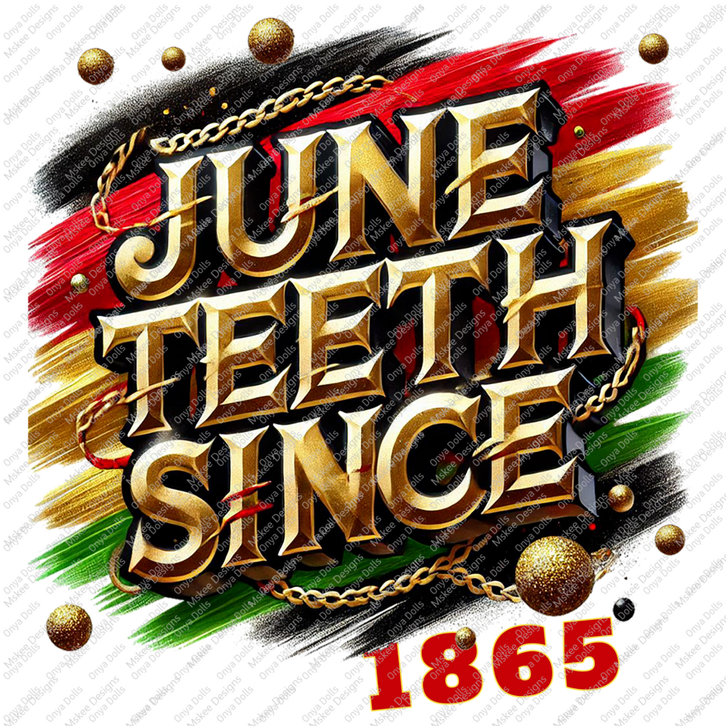 Juneteenth Since 1865 PNG, Juneteenth, June 19th, Black History Strong