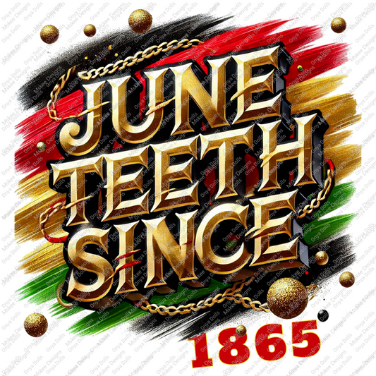 Juneteenth Since 1865 PNG, Juneteenth, June 19th, Black History Strong