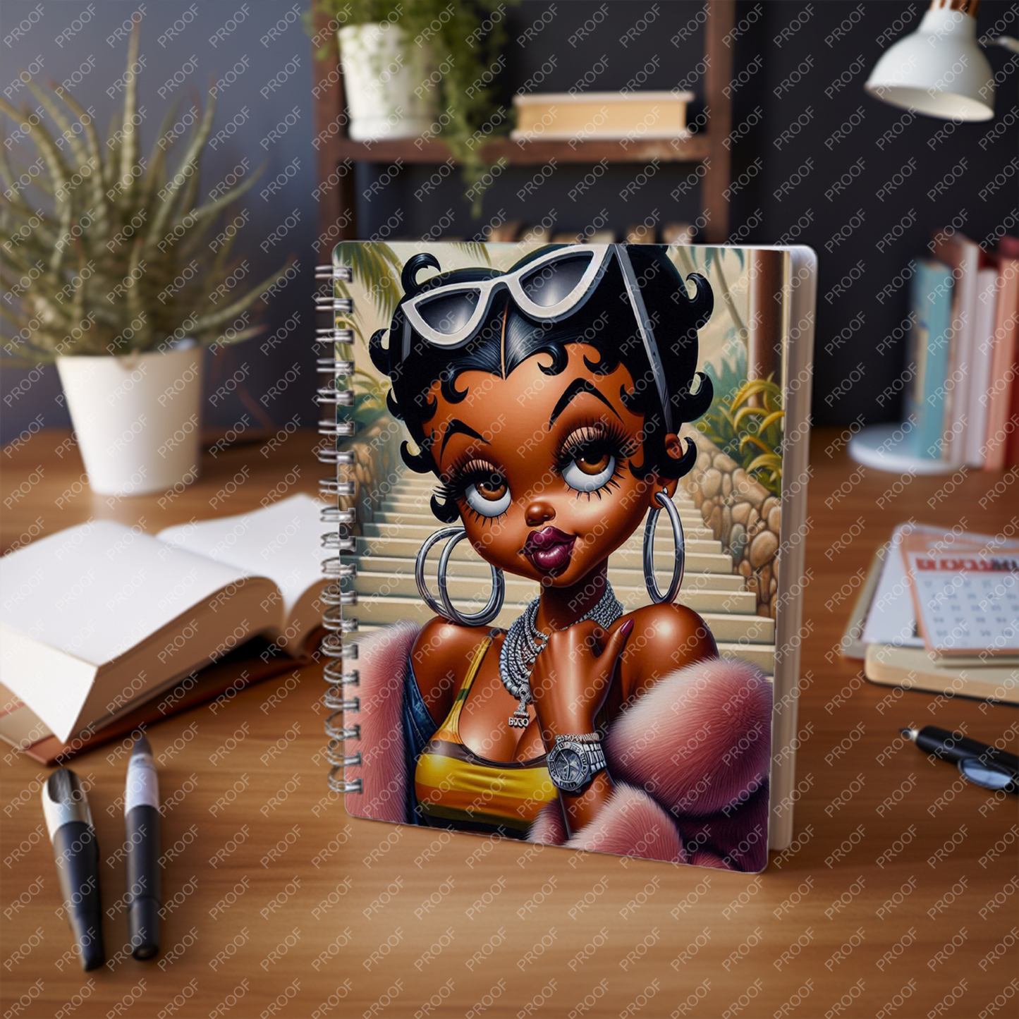 Baddie Boo, Betty Boop, PNG, afro Betty boop, sublimation, High-quality png, tumbler wrap