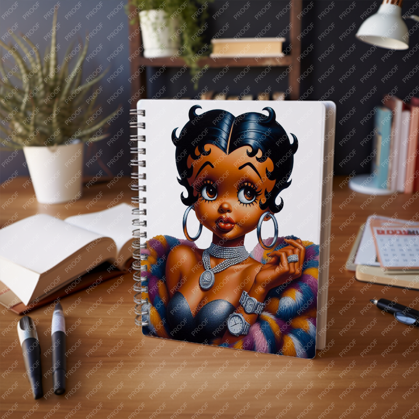 Baddie Boo, Betty Boop, PNG, afro Betty boop, sublimation, High-quality png, tumbler wrap