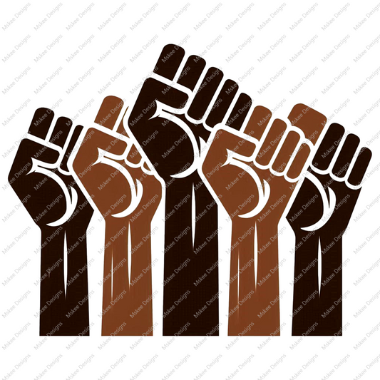 Black History Strong fist up, Black History Month PNG