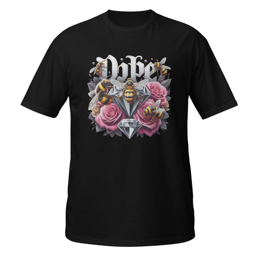 Bees and roses Dope, Short-Sleeve Unisex graphic T-Shirt