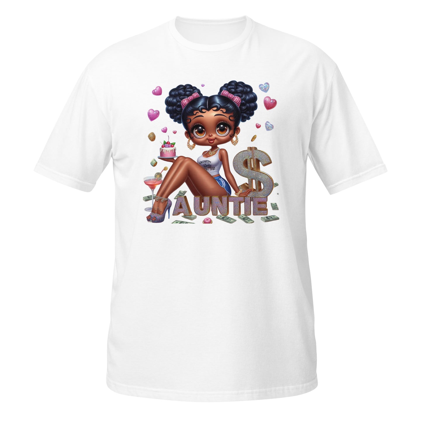 Auntie Rich unisex Graphic Tee, T shirt