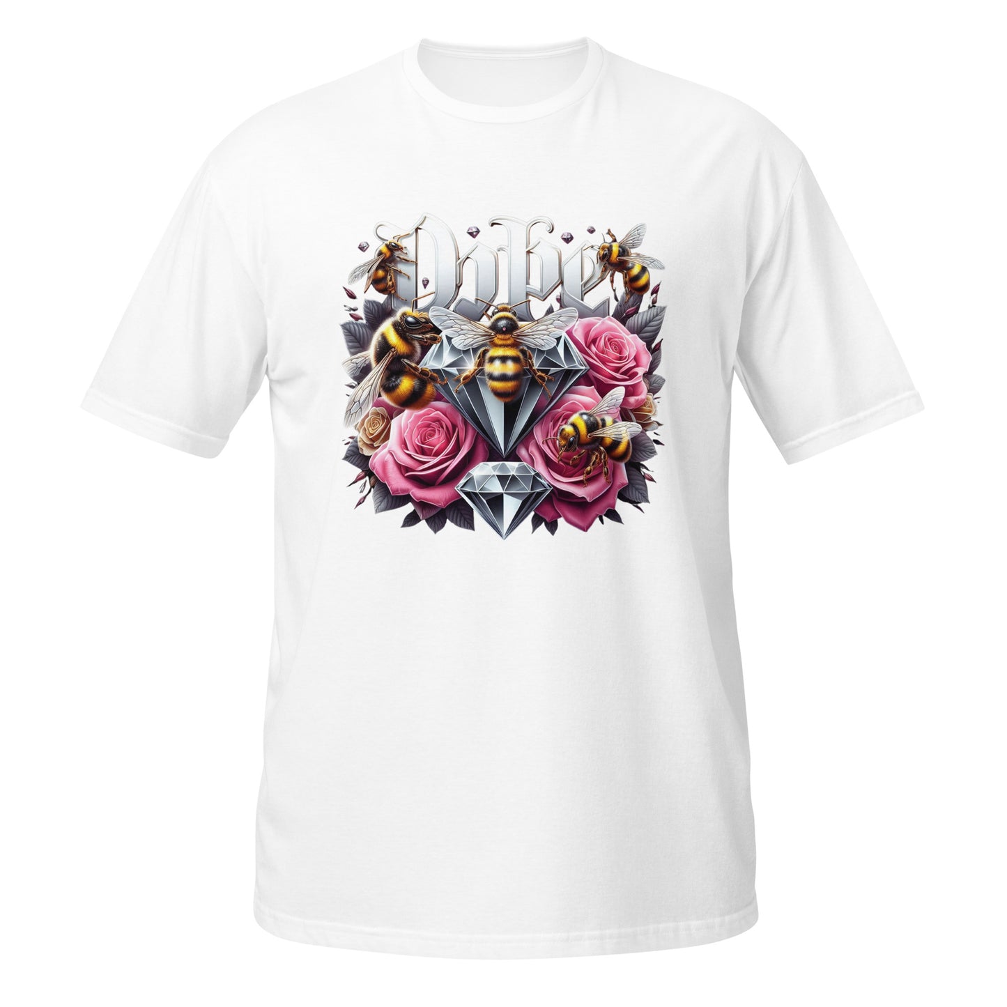 Bees and roses Dope, Short-Sleeve Unisex graphic T-Shirt