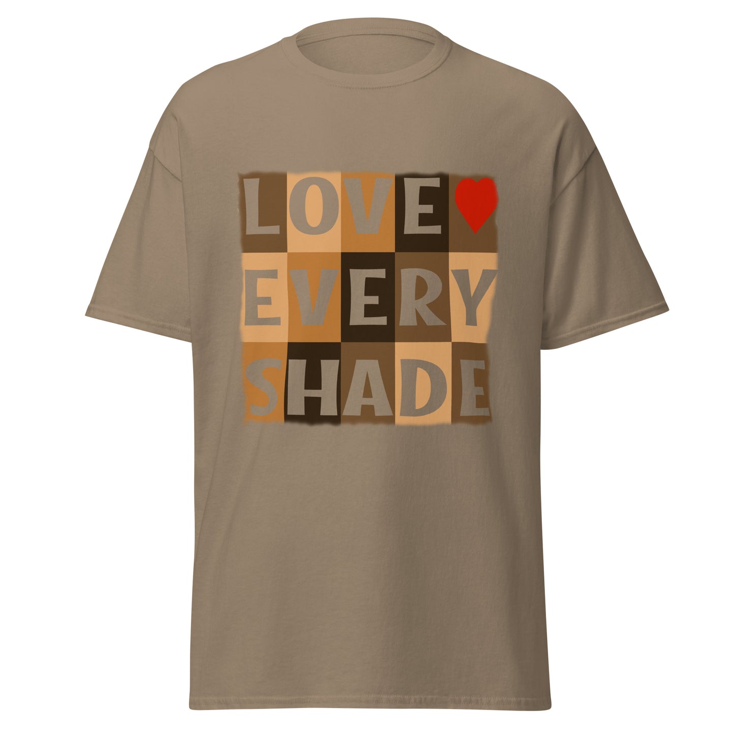 Love Every Shade, Graphic Unisex classic tee