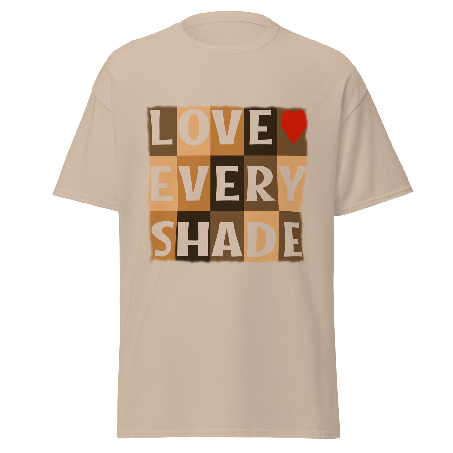 Love Every Shade, Graphic Unisex classic tee