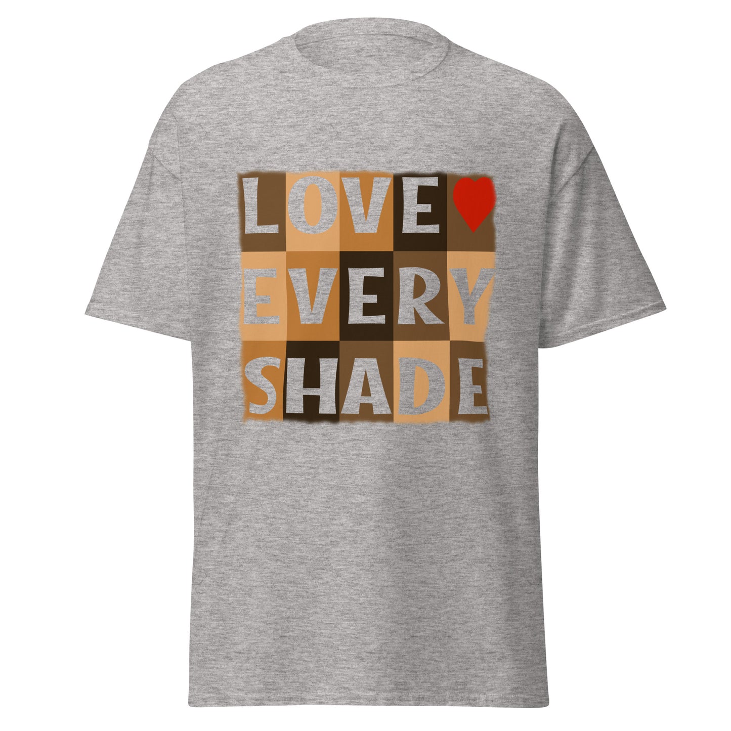 Love Every Shade, Graphic Unisex classic tee