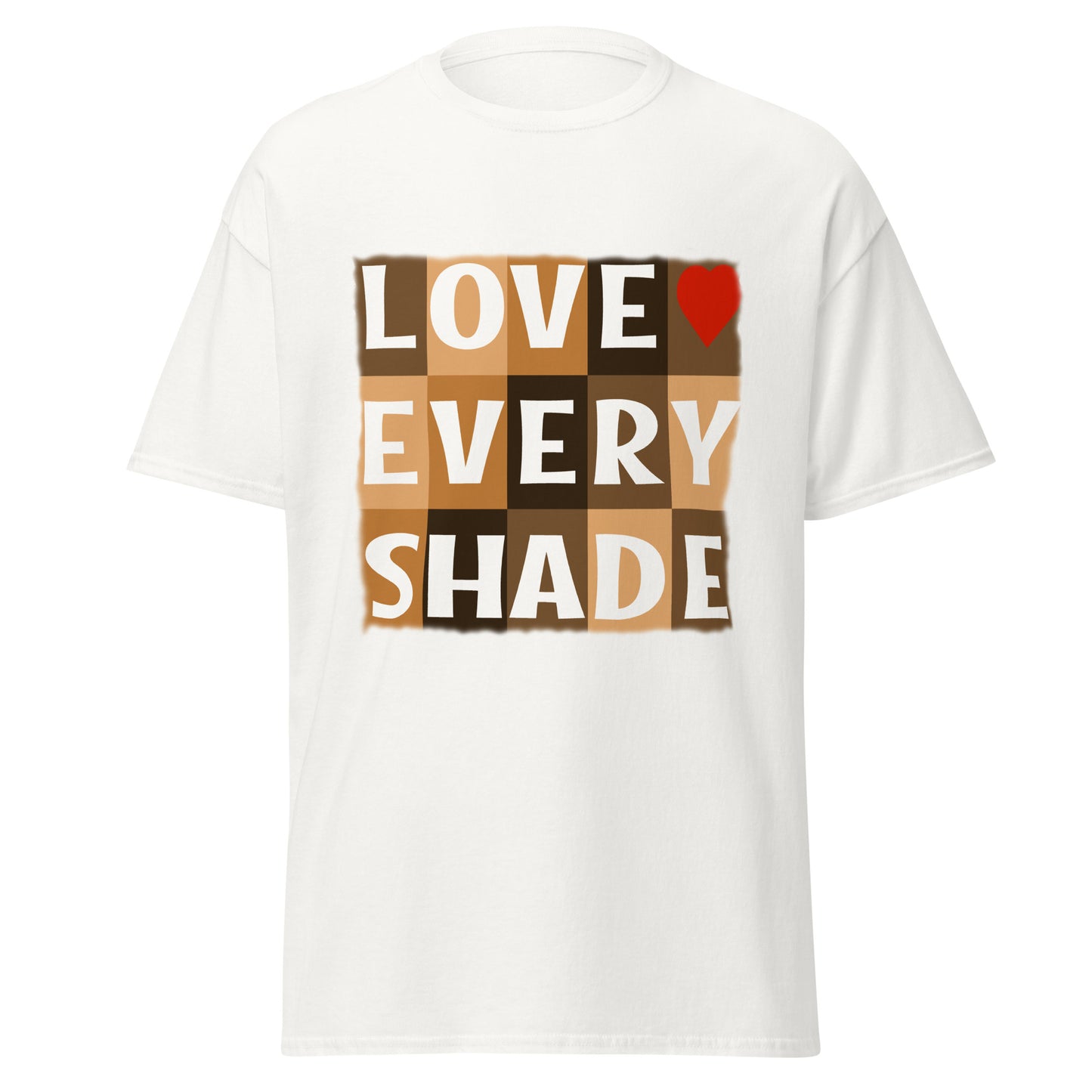 Love Every Shade, Graphic Unisex classic tee