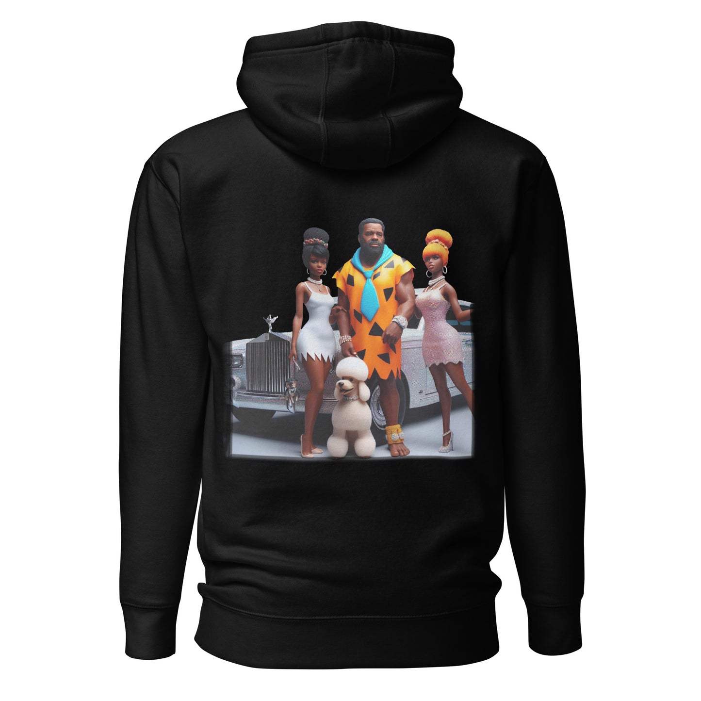 Freddie Flintstone Unisex Graphic Hoodie