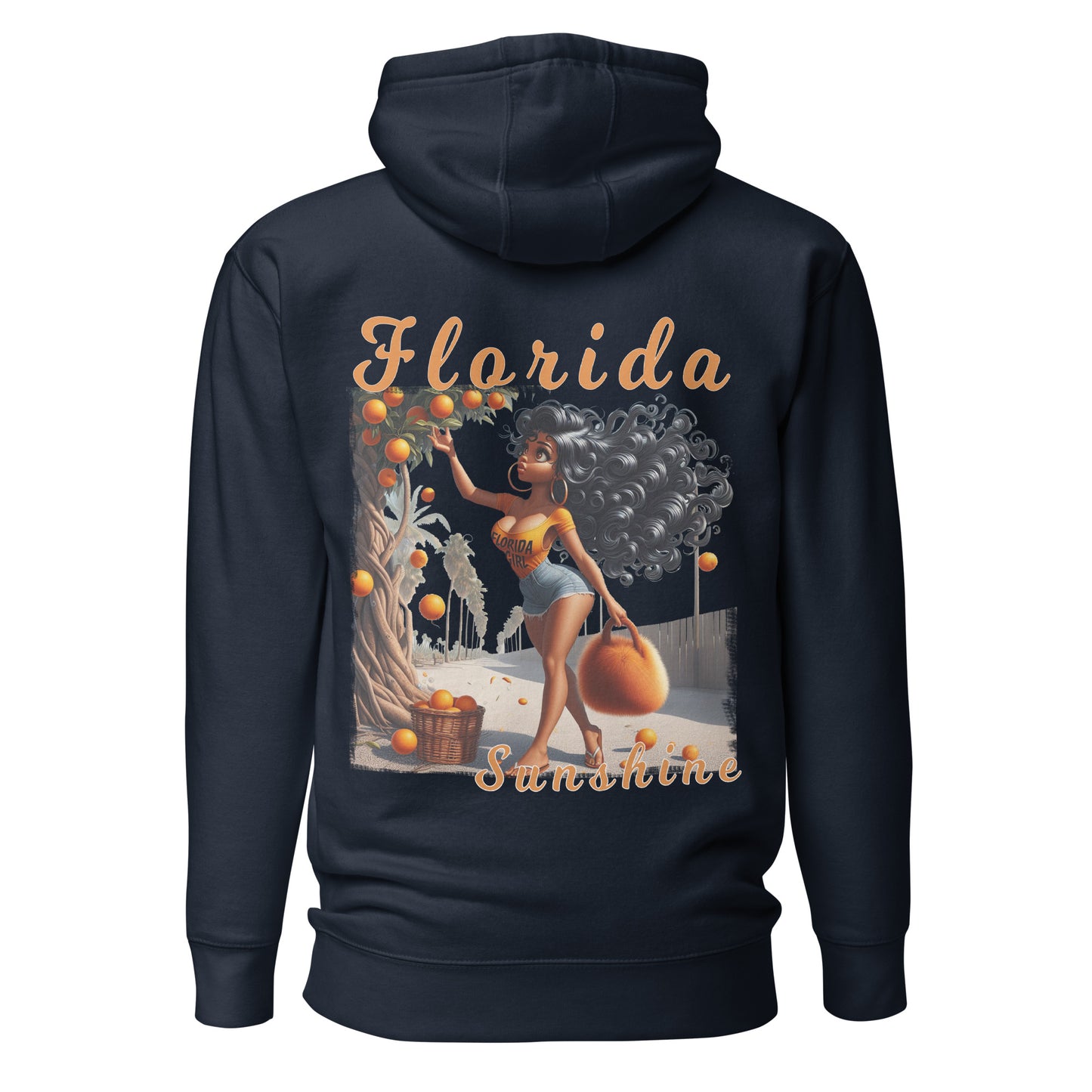 Florida Girl Sunshine Unisex Graphic Hoodie